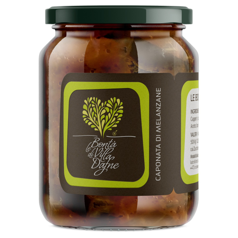 Eggplant caponata (390 gr jar)