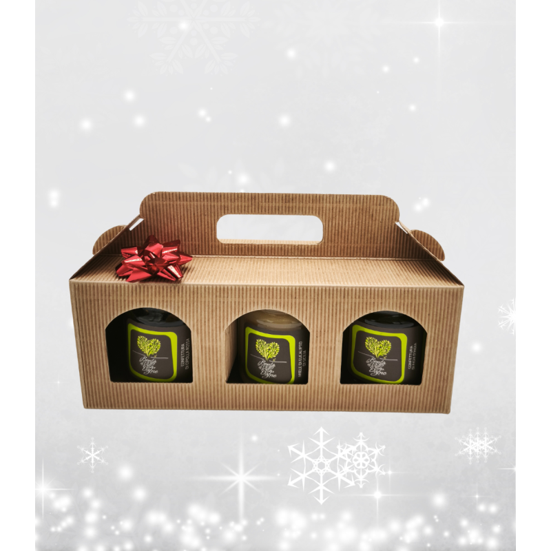 Trio of jams and honey for cheeses