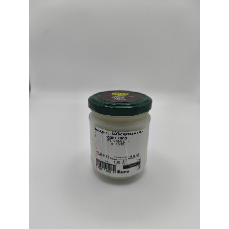 Yogurt cremoso bianco