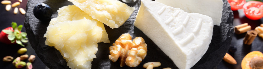Käse und Ricotta